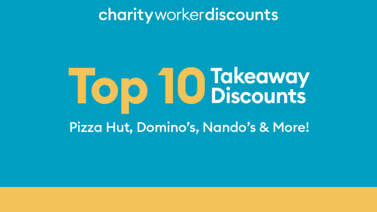 Top 10 Takeaway Discounts for Charity Workers 2025 | Save Big