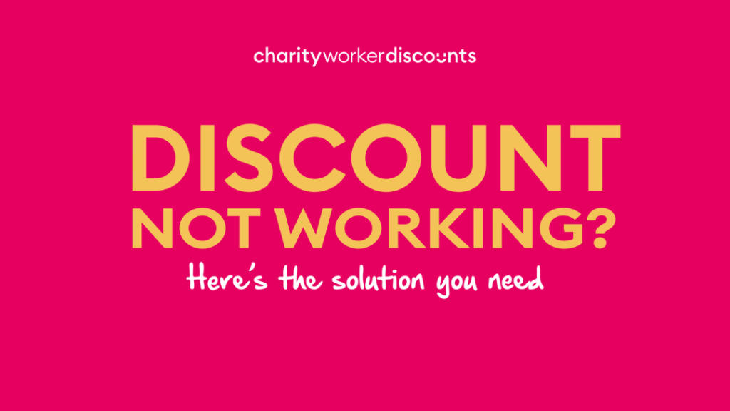 "Discount not working?"