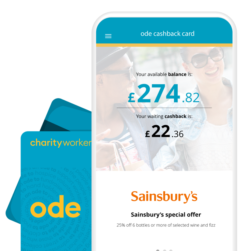 ode cashback card.  <em>Quick, Simple, Rewarding</em> &nbsp Receive up to <em>£217*</em> cashback per year